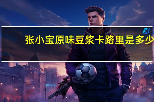 张小宝 原味豆浆卡路里是多少