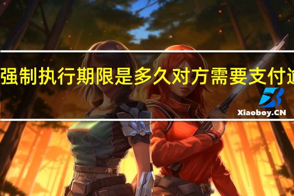 强制执行期限是多久对方需要支付逾期费（强制执行期限是多久）