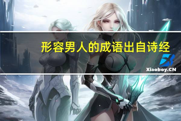 形容男人的成语出自诗经