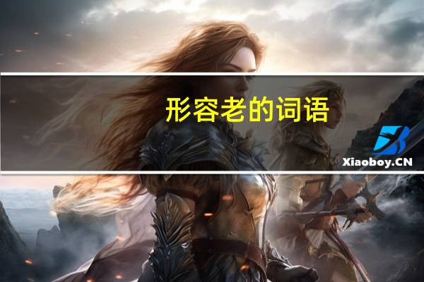 形容老的词语
