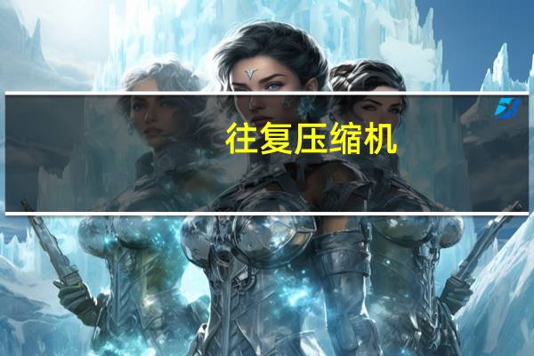 往复压缩机（往复压缩机）