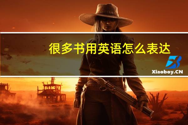 很多书用英语怎么表达