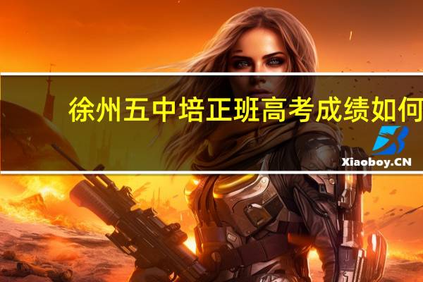 徐州五中培正班高考成绩如何