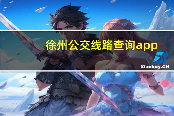 徐州公交线路查询app（徐州公交线路查询）