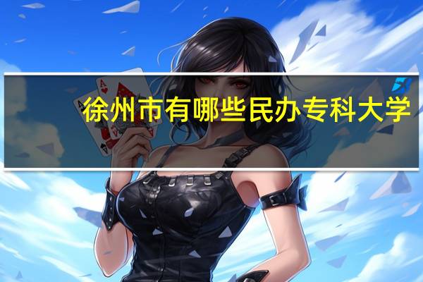徐州市有哪些民办专科大学