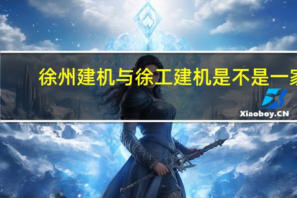 徐州建机与徐工建机是不是一家