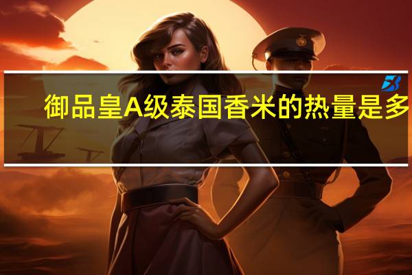 御品皇 A级泰国香米的热量是多少