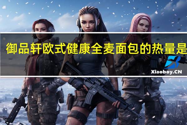 御品轩 欧式健康全麦面包的热量是多少