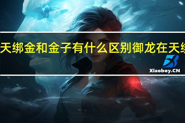 御龙在天绑金和金子有什么区别 御龙在天绑金怎么获得