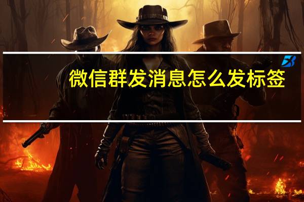 微信群发消息怎么发标签（微信群发消息怎么发）
