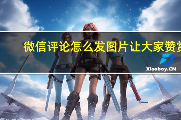 微信评论怎么发图片让大家赞赏（微信评论怎么发图片）