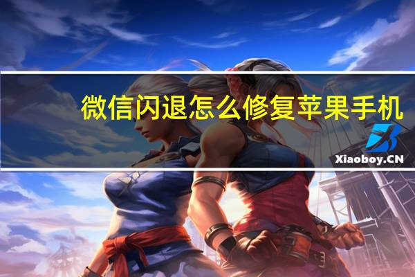 微信闪退怎么修复苹果手机（微信闪退怎么修复）