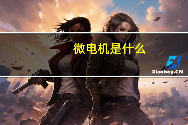 微电机是什么（微电机-电机类型简介）