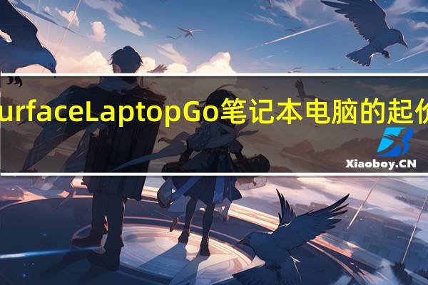 微软Surface Laptop Go笔记本电脑的起价为549美元