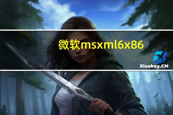 微软msxml6 x86.msi 官方最新版(微软msxml6 x86.msi 官方最新版功能简介)