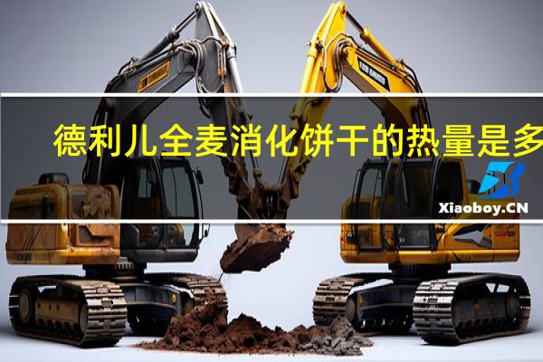 德利儿 全麦消化饼干的热量是多少