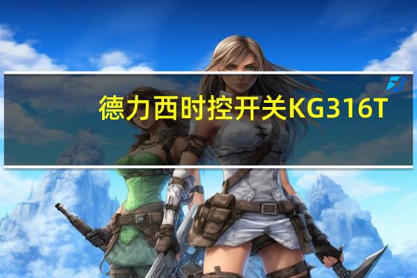 德力西时控开关KG316T（德力西时控开关）