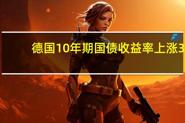 德国10年期国债收益率上涨3.60个基点达到2.772%