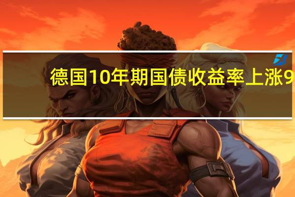 德国10年期国债收益率上涨9.5个基点至2.623%创下自7月12日以来的最高水平