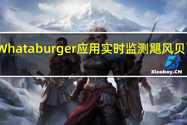 德州居民借助Whataburger应用实时监测飓风贝丽尔带来的停电信息