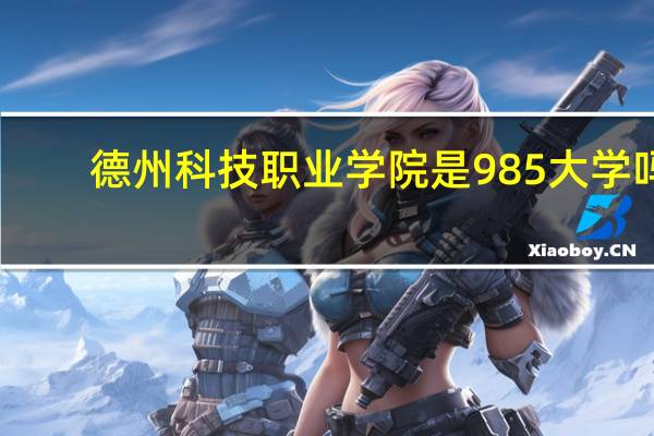 德州科技职业学院是985大学吗
