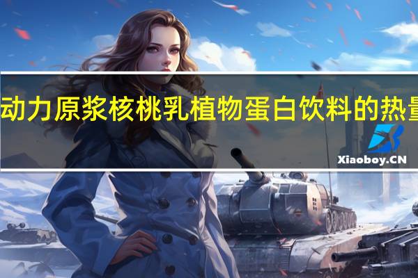 心动力 原浆核桃乳植物蛋白饮料的热量是多少