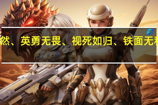 志存高远、精忠报国、大义凛然、英勇无畏、视死如归、铁面无私 秉公执法、刚正不阿 的意思是什么