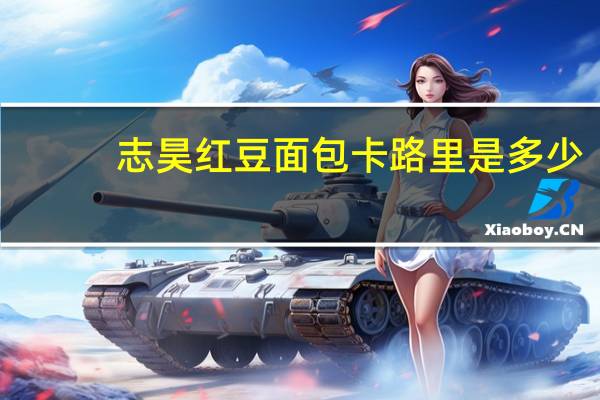 志昊 红豆面包卡路里是多少