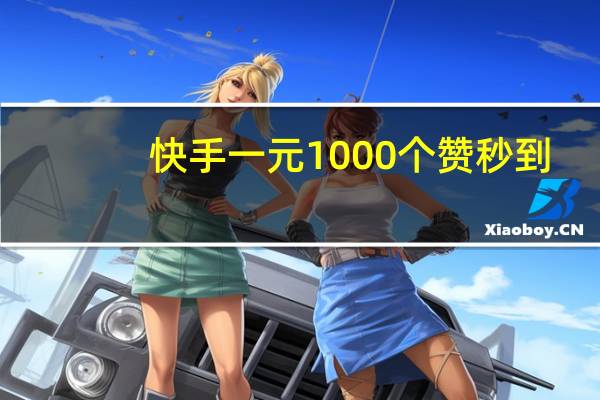 快手一元1000个赞秒到 - 发卡网平台介绍,可以加微信
