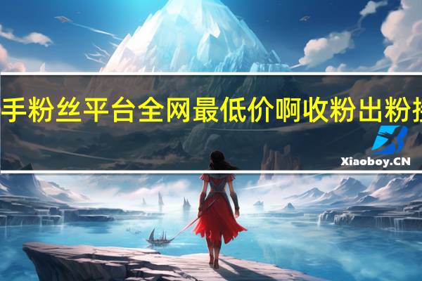 快手粉丝平台全网最低价啊 收粉出粉接单平台(快手粉丝挣钱吗)