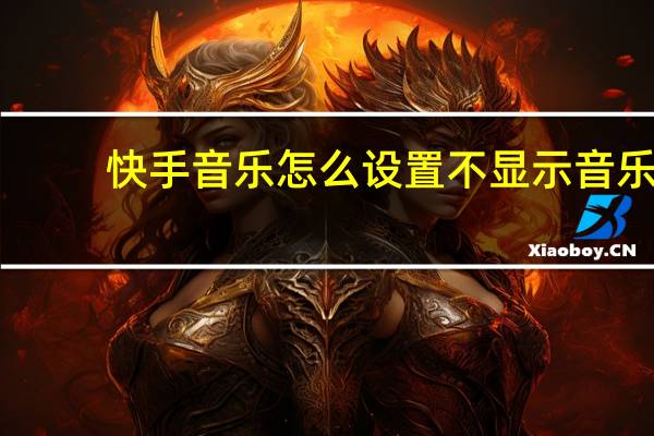 快手音乐怎么设置不显示音乐（快手个性化设置没有显示使用的音乐）