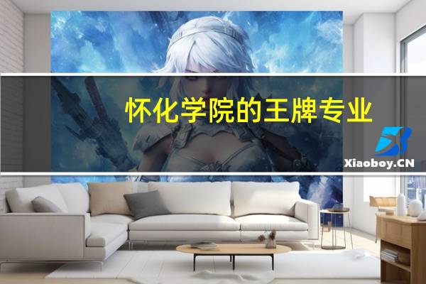 怀化学院的王牌专业