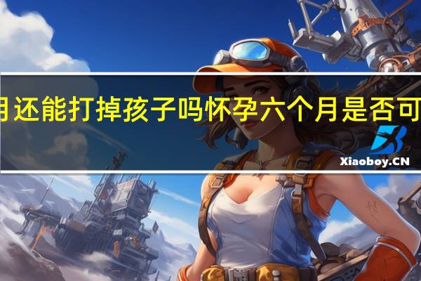 怀孕六个月还能打掉孩子吗 怀孕六个月是否可以选择终止妊娠？