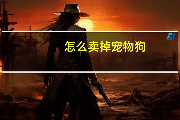 怎么卖掉宠物狗