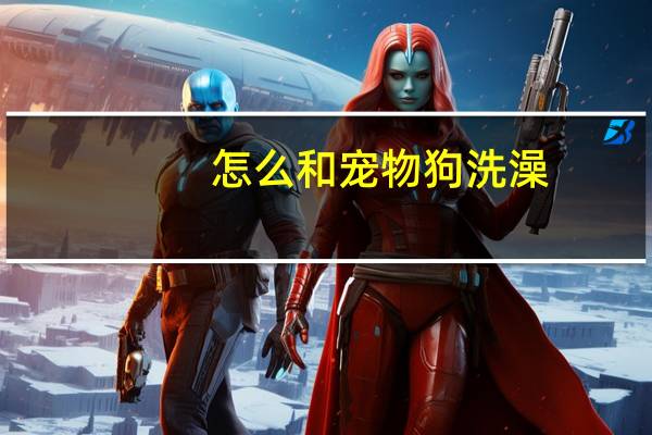 怎么和宠物狗洗澡