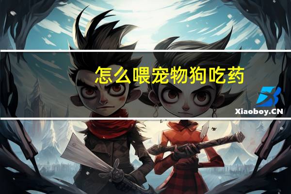 怎么喂宠物狗吃药