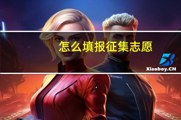 怎么填报征集志愿?