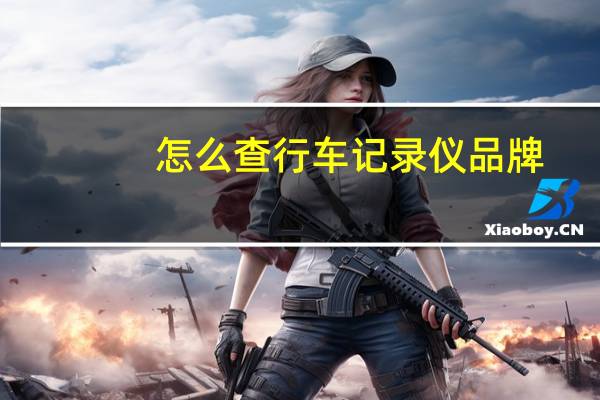 怎么查行车记录仪品牌（行车记录仪品牌）
