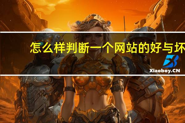 怎么样判断一个网站的好与坏