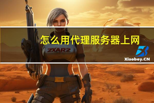 怎么用代理服务器上网（代理服务器怎么用）