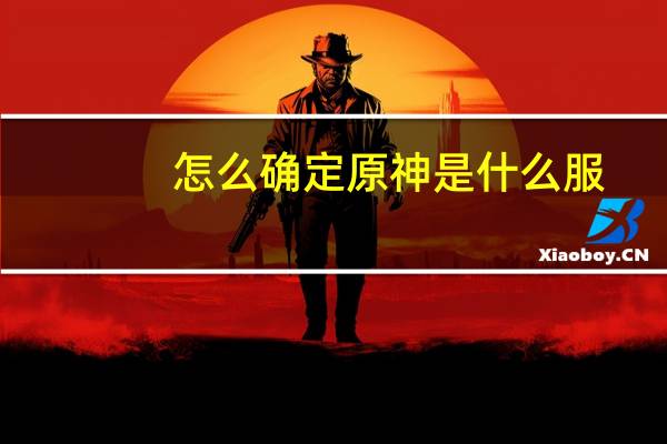 怎么确定原神是什么服