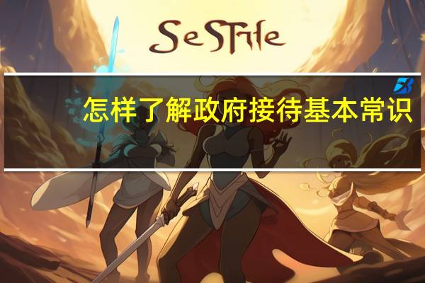 怎样了解政府接待基本常识