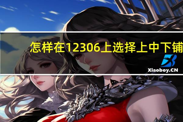 怎样在12306上选择上中下铺（怎么在12306上选择上中下卧铺）