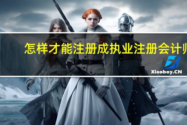 怎样才能注册成执业注册会计师