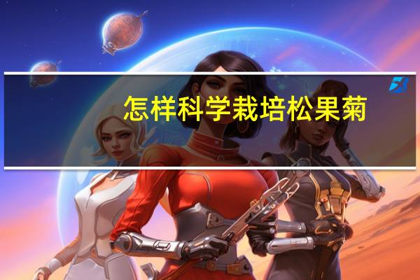 怎样科学栽培松果菊