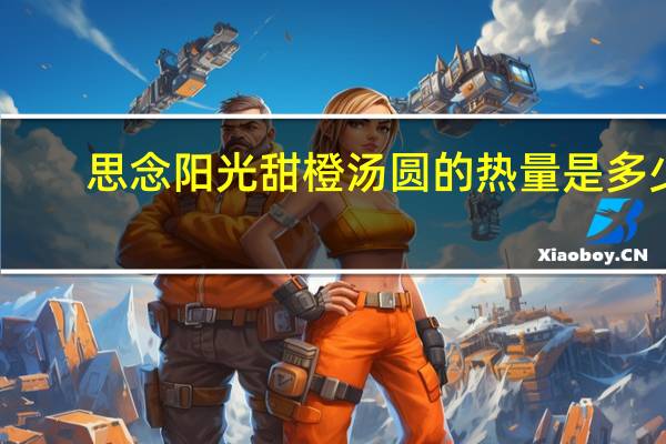 思念 阳光甜橙汤圆的热量是多少