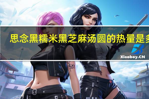 思念 黑糯米黑芝麻汤圆的热量是多少