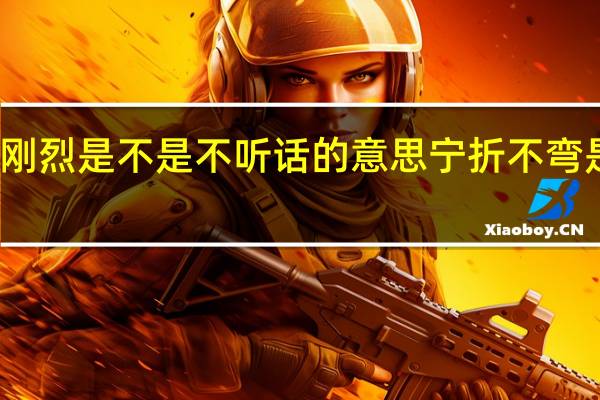 性格刚烈是不是不听话的意思 宁折不弯是什么意思