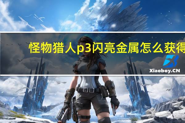 怪物猎人p3闪亮金属怎么获得（怪物猎人p3闪亮金属）