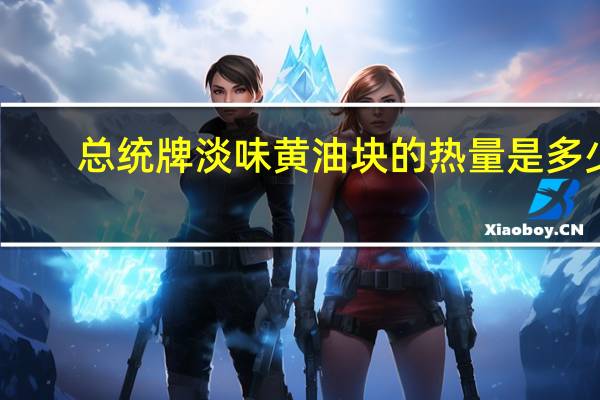 总统 牌淡味黄油块的热量是多少